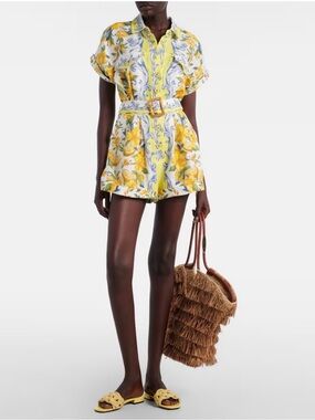 NWT STUNNING Farm Rio Romper. Size Medium.